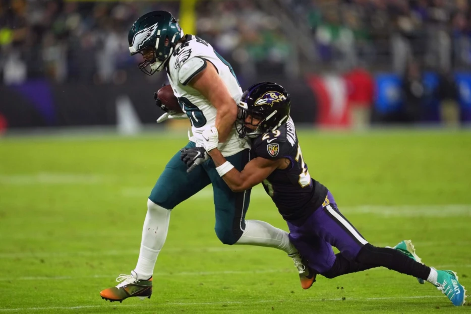 NFC Notes: Dallas Goedert, Cam Skattebo, Cowboys, Eagles, Giants