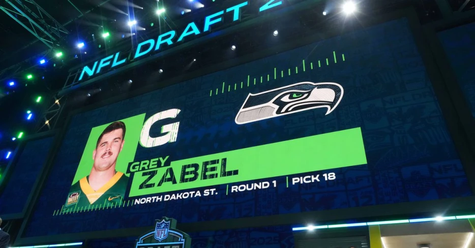 Rookie numbers revealed for Grey Zabel, rest of Seahawks 2025 draft class