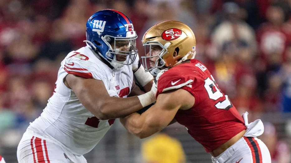 Giants’ Evan Neal making expected position change for 2025