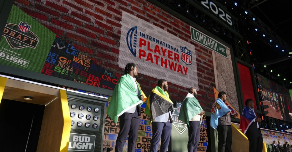 Living the American (football) dream: Mapalo Mwansa joins the Panthers through the NFL’s IPP