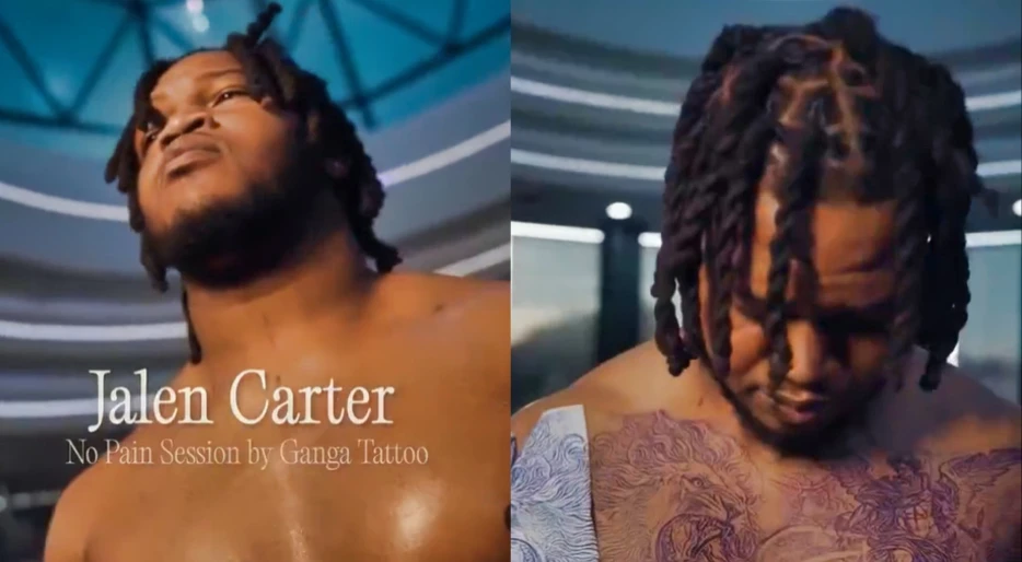 Eagles Superstar DT Jalen Carter Reveals His Insane New Full-Body Tattoo Ahead Of 2025 Season