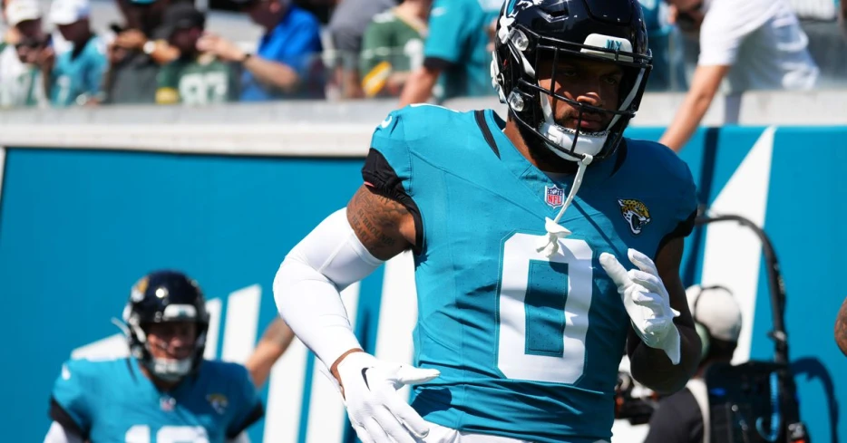 Jaguars release WR Gabe Davis after one season