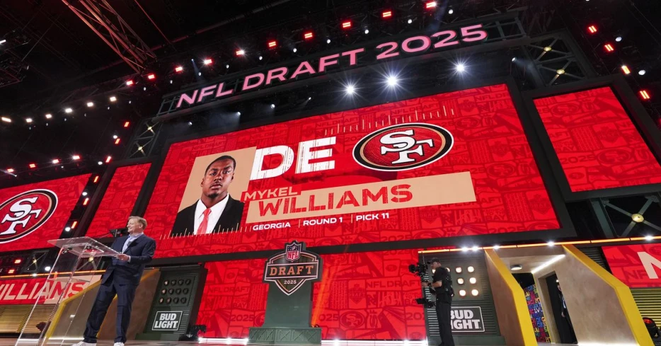 Report: A few teams picking high wondered if the 49ers were trying to trade up for a playmaker