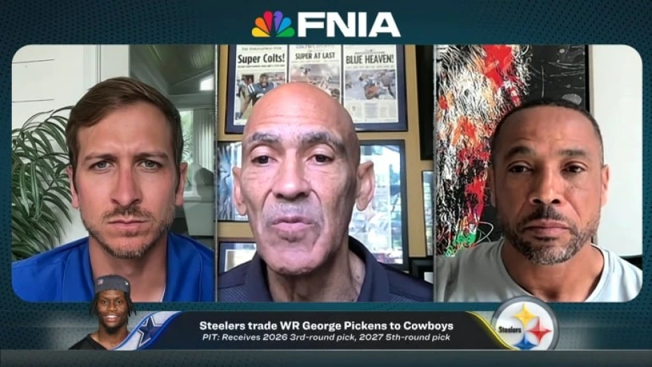 ‘I’m Scratching My Head:’ Tony Dungy Doesn’t Know What Steelers’ Plan Is After Trading George Pickens