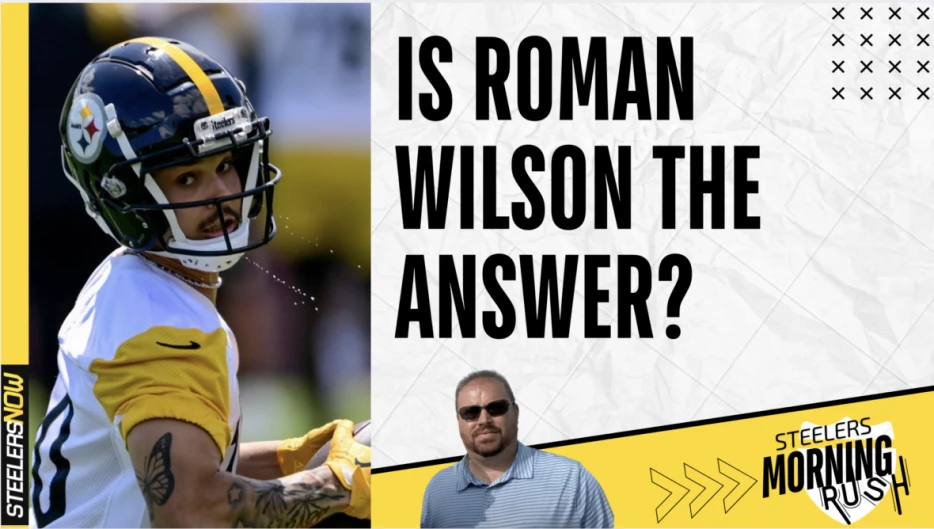 Is Roman Wilson the Answer at WR? | Steelers Morning Rush