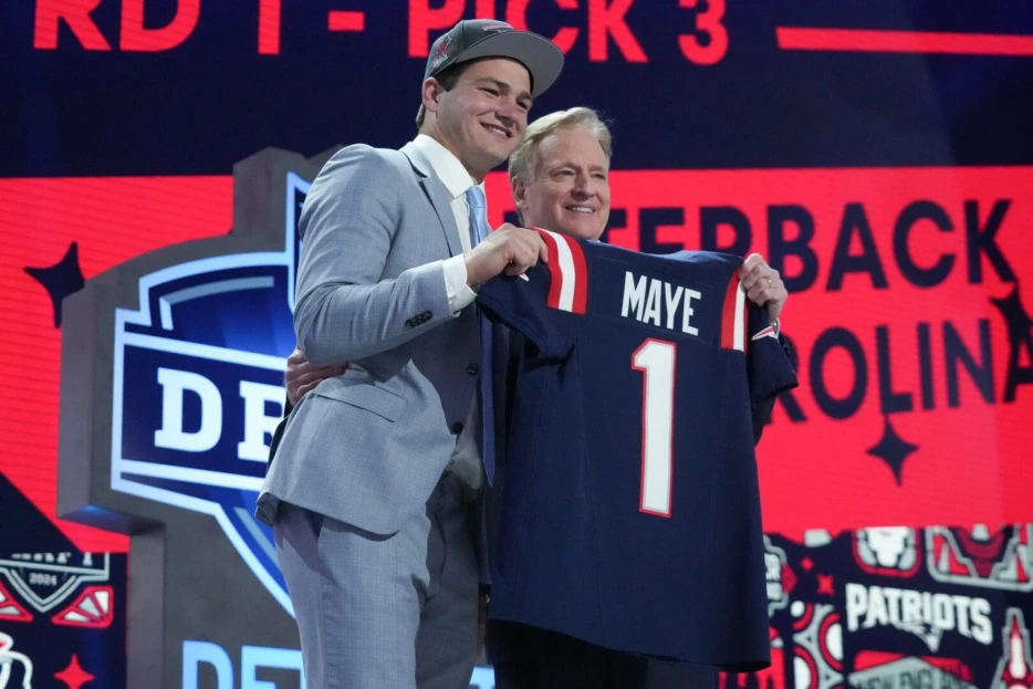 AFC Notes: Drake Maye, Mason Taylor, Bills Draft, Jets, Patriots