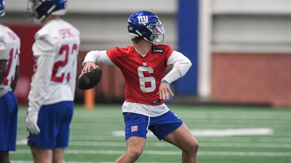 Brian Daboll’s unsurprised reaction to Jaxson Dart’s strong first day of rookie minicamp