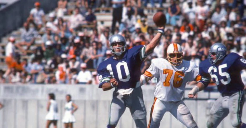 Happy birthday to the original Seattle Seahawks quarterback!