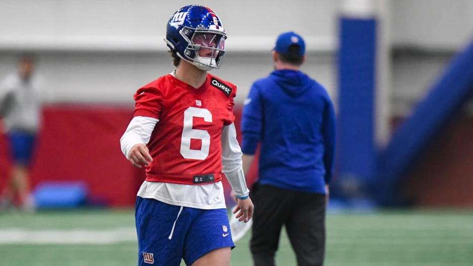 Jaxson Dart keeps it real when discussing his place on Giants QB room