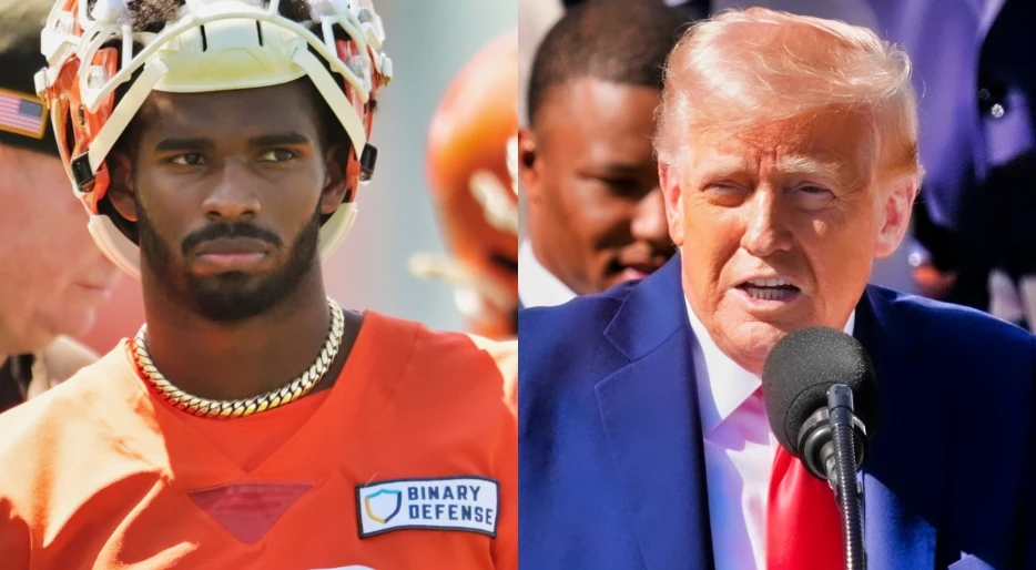 Shedeur Sanders Breaks His Silence With 2-Word Truth Bomb For President Donald Trump
