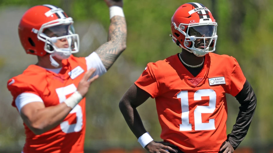 Shedeur Sanders First Practice With Cleveland Browns Didn’t Go According To Plan