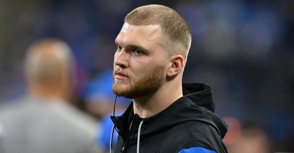 Aidan Hutchinson spotted at Lions offseason workouts for first time