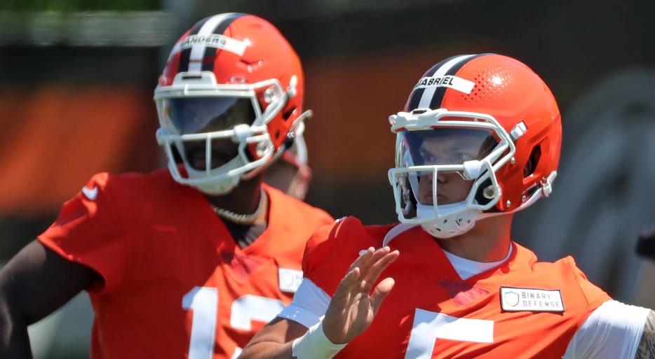 Cleveland Browns Reporter Reveals Who’s Been Better Between Shedeur Sanders &amp; Dillon Gabriel At Browns Mini-Camp