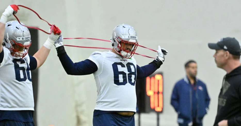 Patriots waive tackle Cole Birdow to make room for trio of rookie minicamp signings