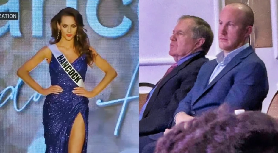 Social Media Has Identified The Important Male Who Was Sitting Next to Bill Belichick At Jordon Hudson’s Beauty Pageant