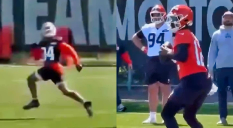 Social Media Is Going Wild Over Video Of Shedeur Sanders Throwing An “81.5 Yard” Dime That “Broke An NFL Record” In Mini Camp