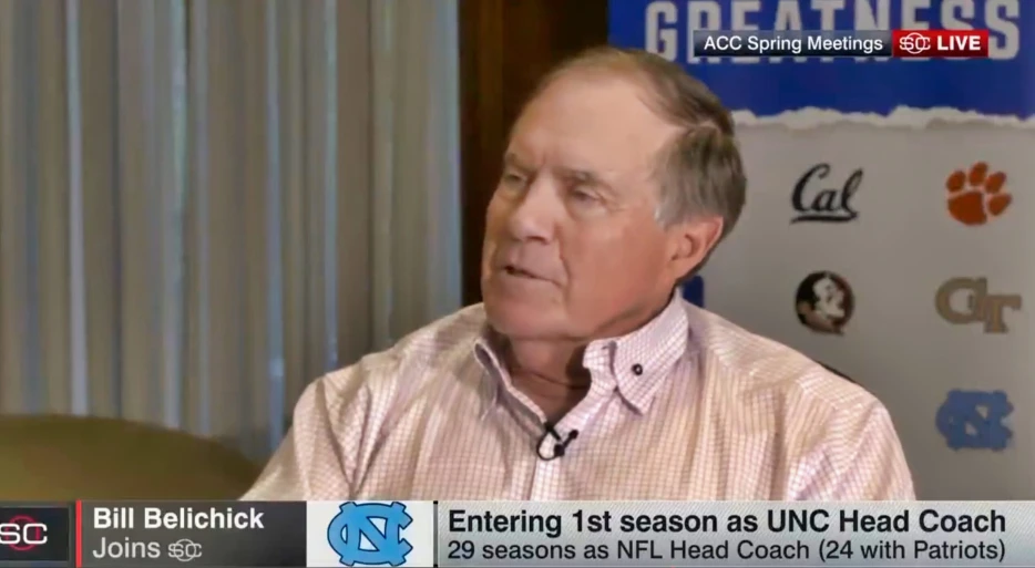 Things Get Awkward As Bill Belichick Tries To Answer Jordon Hudson Question During His First Interview Since Their CBS Debacle