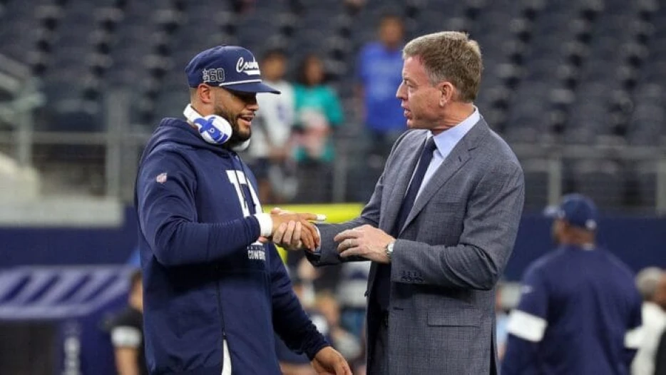 Troy Aikman picks Cowboys to win the SB on Good Morning America