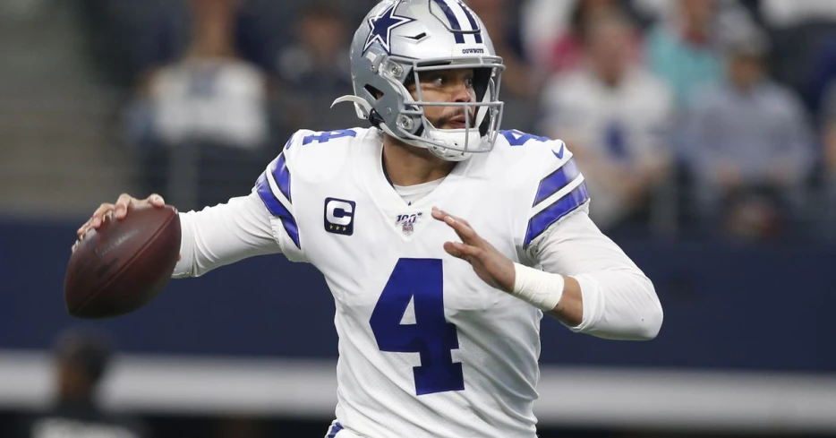 The history of the Dallas Cowboys starting season with 2 games within the division