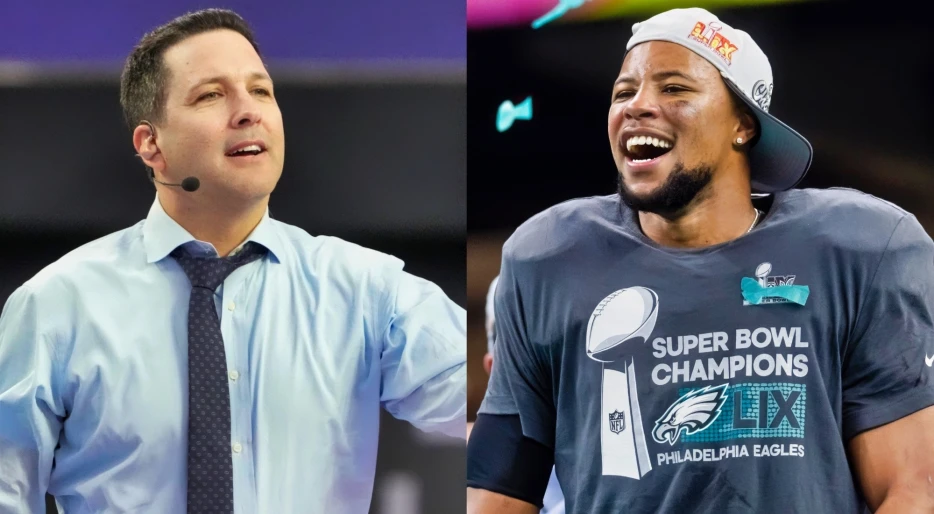 Social Media Totally Fell For Fake Adam Schefter Anouncement About Eagles RB Saquon Barkley