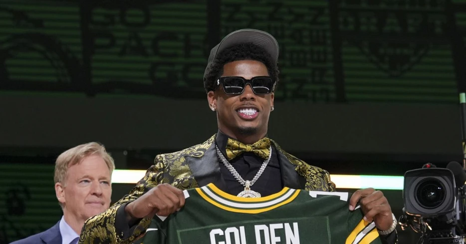 Packers sign 1st-rounder Matthew Golden to rookie contract