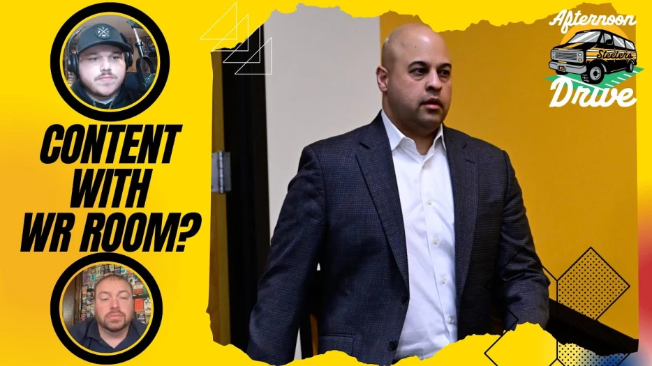 Steelers Afternoon Drive: Content with WR Room?
