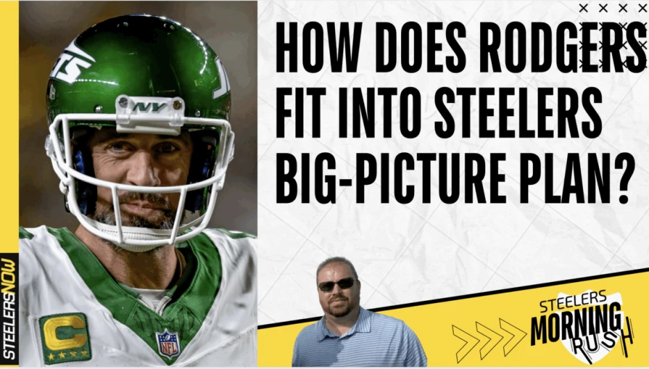 How Does Aaron Rodgers Fit into Steelers Big-Picture Offseason Plan? | Steelers Morning Rush