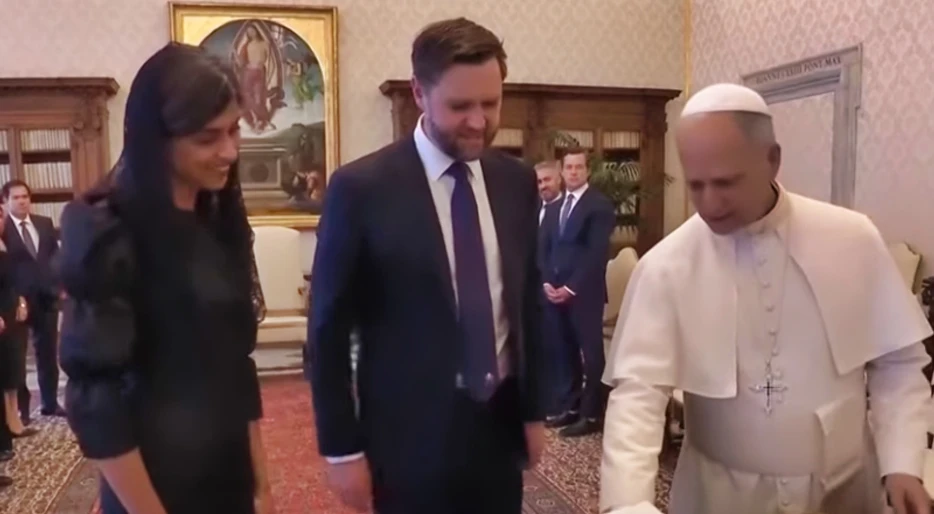 Vice President JD Vance Gave Pope Leo XIV The Perfect Sports-Themed Gift During Their First Meeting Since His Appointment