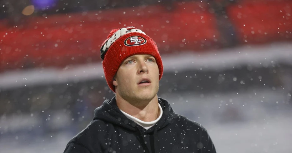 ESPN projects Christian McCaffrey to play nearly every game in ‘25 and come close to 1,500 yards from scrimmage