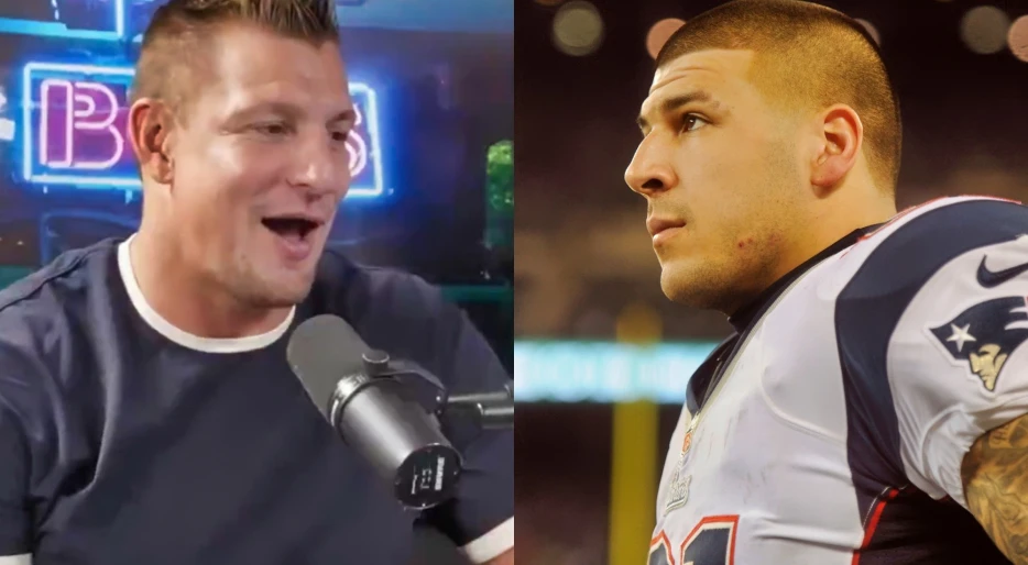 Rob Gronkowski Confirms Having Watched Aaron Hernandez Pleasure Himself During Patriots Team Meetings, Bizarrely Admits He Liked It
