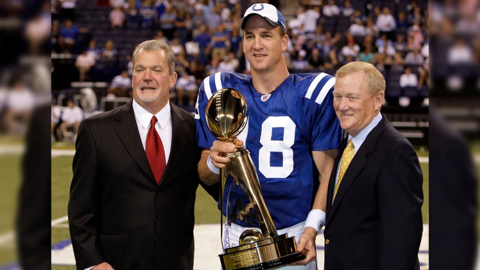 Colts legend Peyton Manning’s heartbreaking reaction to Jim Irsay’s death