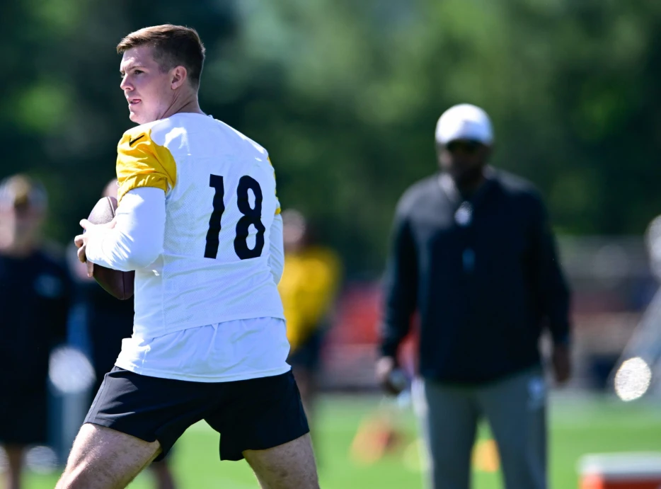 Steelers Rookie QB Will Howard Details Surprising First Encounter with Mike Tomlin