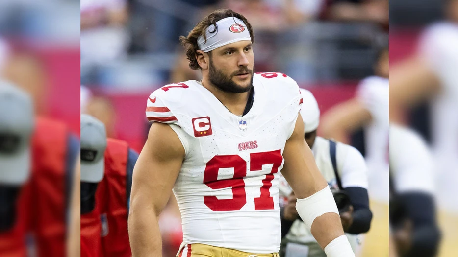 49ers’ Mykel Williams fires challenge at ex-Georgia teammate