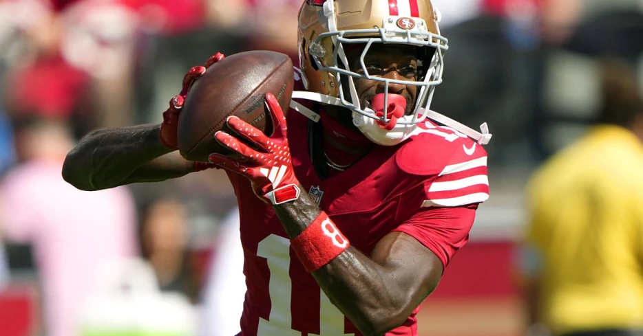 Did any 49ers receivers from 2024 crack the top 32 WR list?
