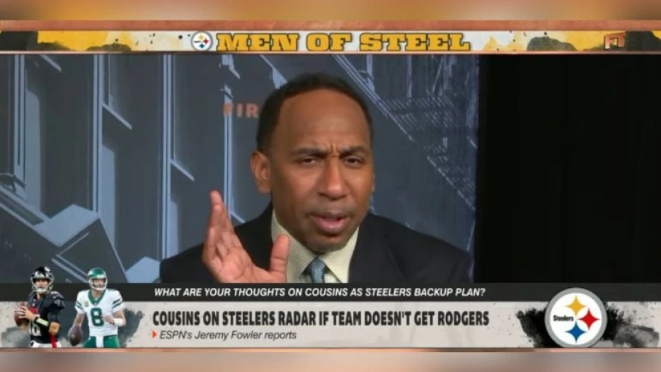 ‘Hell No:’ Stephen A. Smith Rails Against Idea Of Steelers Adding QB Kirk Cousins