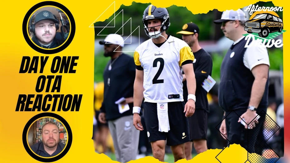 Steelers Afternoon Drive: Day One OTA Reaction