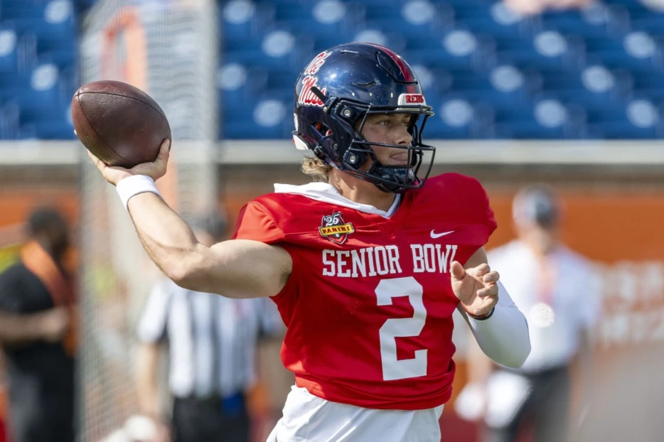 Giants Plan To Start QB Jaxson Dart At Third String But Could Move Him Up Quickly