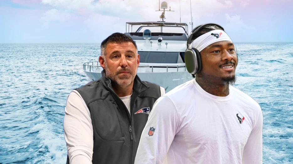 Mike Vrabel Forced To Answer Questions On Stefon Diggs’ Absence After Viral Video At Boat Party