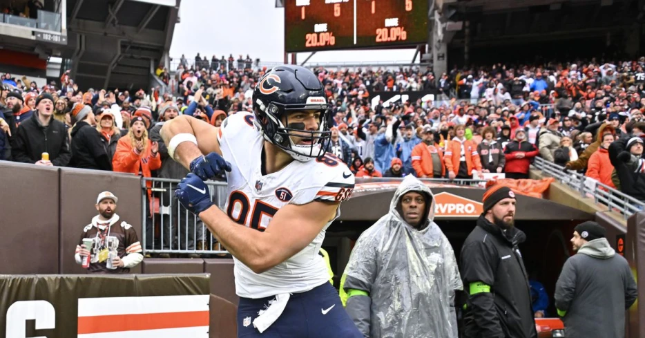 Cole Kmet has been a bonus addition from the Khalil Mack trade
