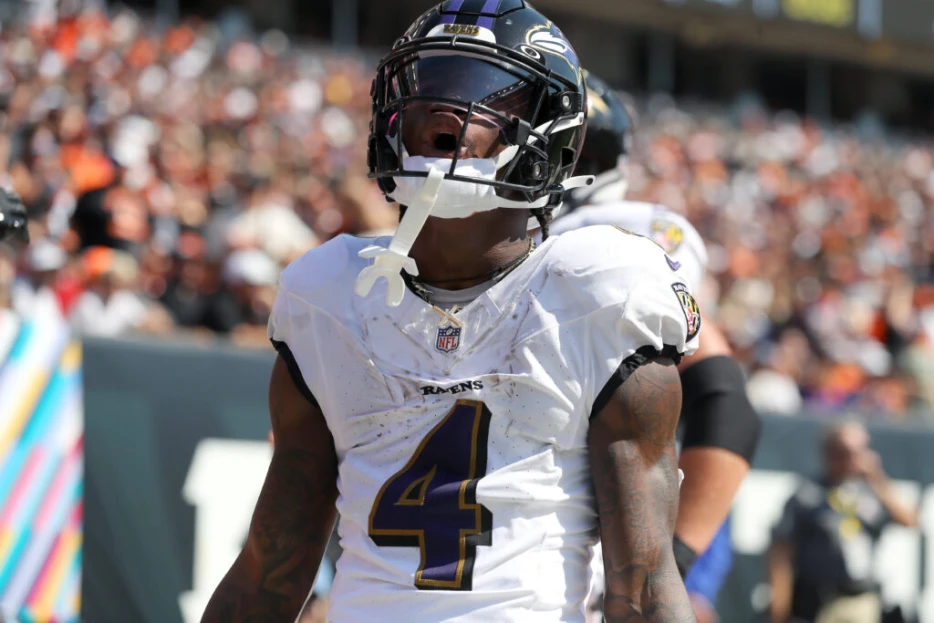 Ravens WR Zay Flowers Changes Agents