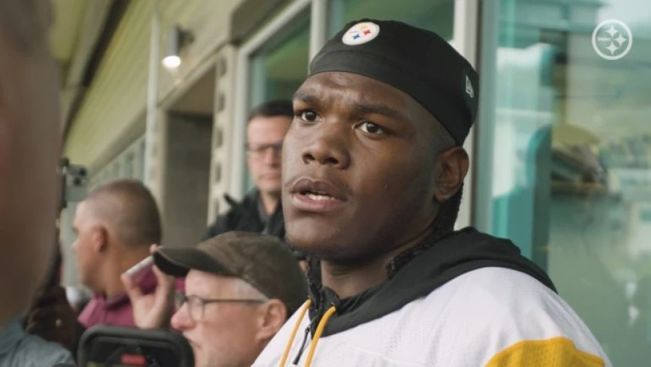 Broderick Jones Says Steelers ‘Tried To Make Me The Swing Tackle’ In 2024: ‘It Was Kind Of Funky’