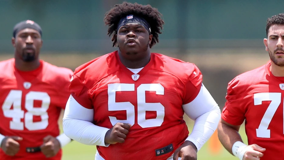 Desmond Watson wants to be known as more than just the heaviest player in NFL history