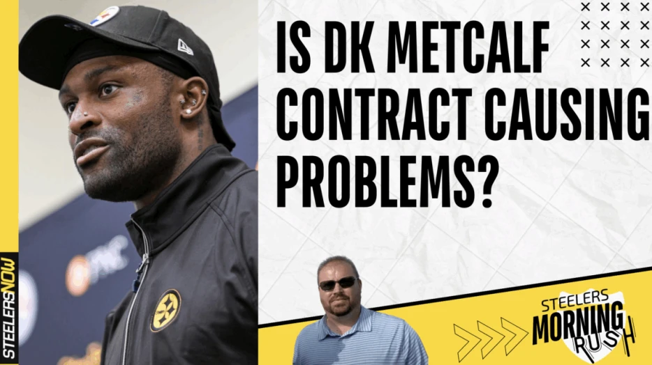 Is DK Metcalf Contract Causing Problems? | Steelers Morning Rush