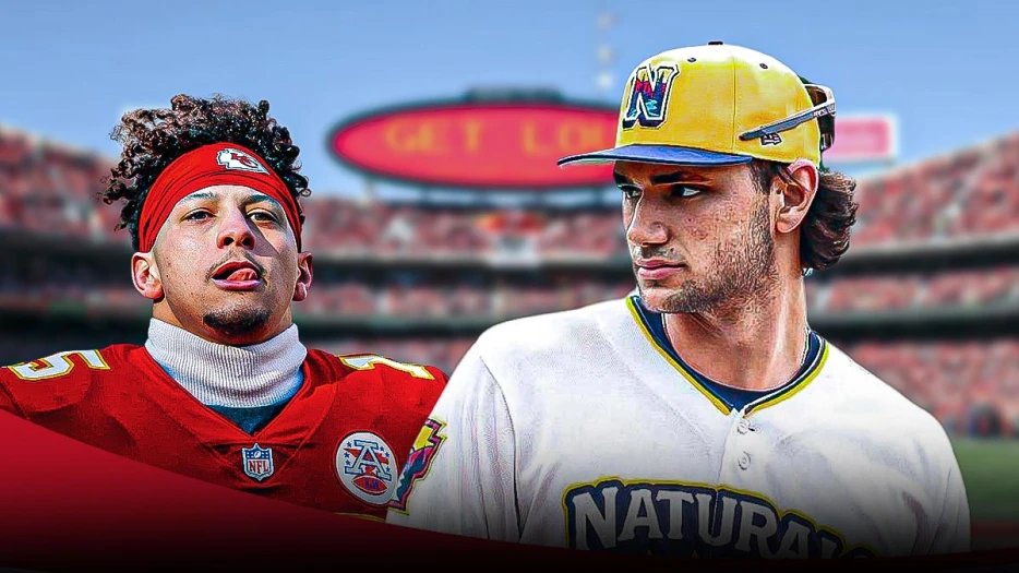 Patrick Mahomes’ perfect reaction to Royals’ Jac Caglianone callup
