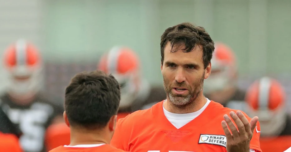 Age being a problem is a ‘myth’ according to Browns QB Joe Flacco