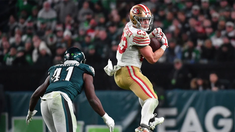 Christian McCaffrey welcomes Saquon Barkley to the running back Madden family