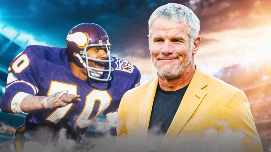 Brett Favre’s heartfelt reaction to Vikings legend Jim Marshall’s passing