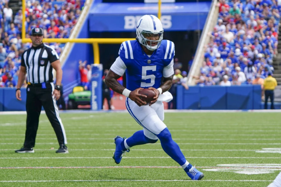 Colts QB Anthony Richardson is out for the foreseeable future with a reaggravated shoulder injury