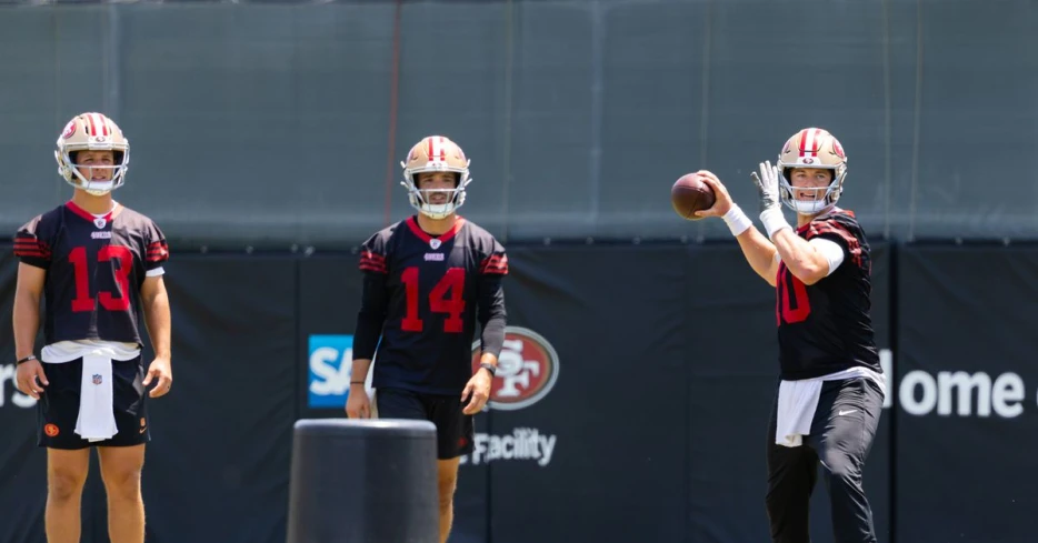Mac Jones and Brock Purdy’s relationship predates their time with the 49ers: ‘I’m a perfectionist. We both are’