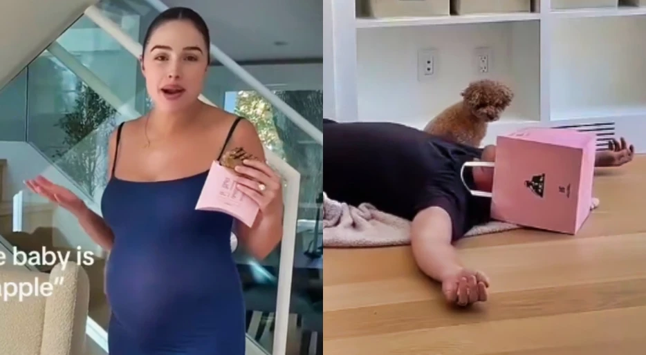 Olivia Culpo Posts Strange Video Of Herself “Killing” 49ers RB Christian McCaffrey